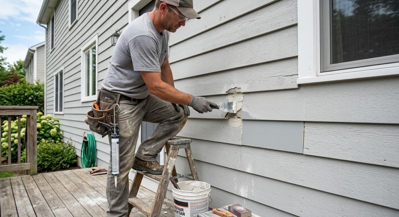 Fiber Cement Siding Repair Service