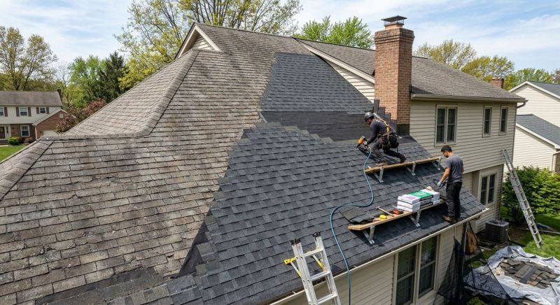 Asphalt Roof Replacement in Fredericksburg, VA