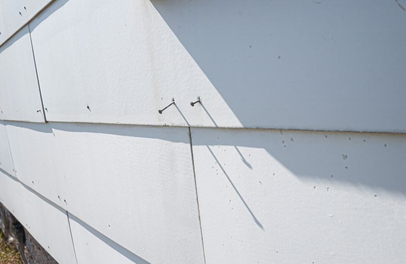 Cracked Cement Siding